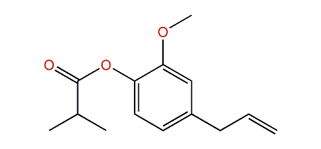 4-Allyl-2-methoxyphenyl 2-methylpropanoate